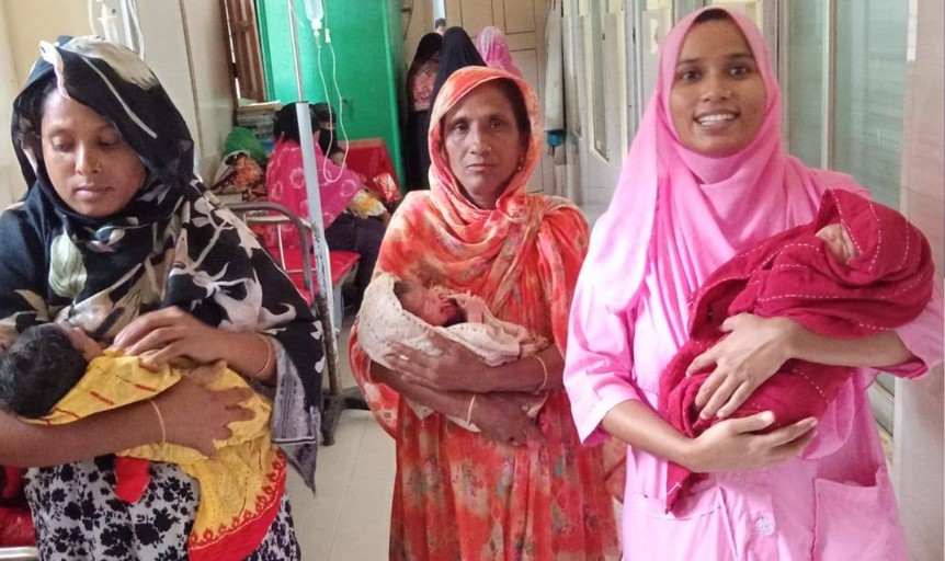 কুমিল্লা চৌদ্দগ্রাম উপজেলা স্বাস্থ্য কমপ্লেক্সে গত ২৪ ঘণ্টায় ১২ নরমাল ডেলিভারি